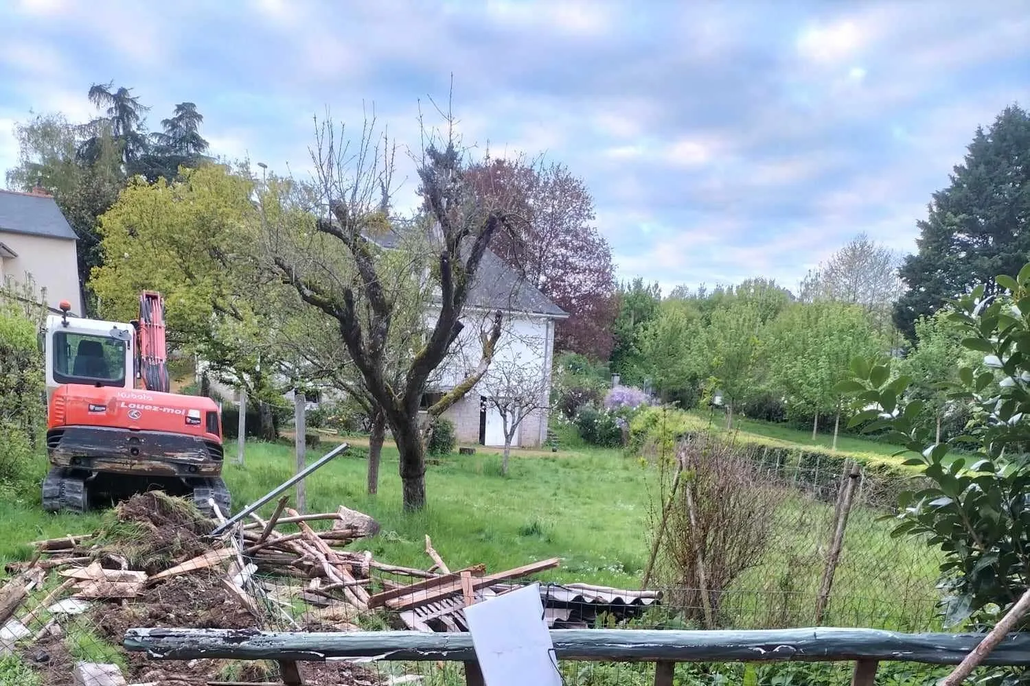 LEM-TP réalisations | Terrassement d'une maison neuve